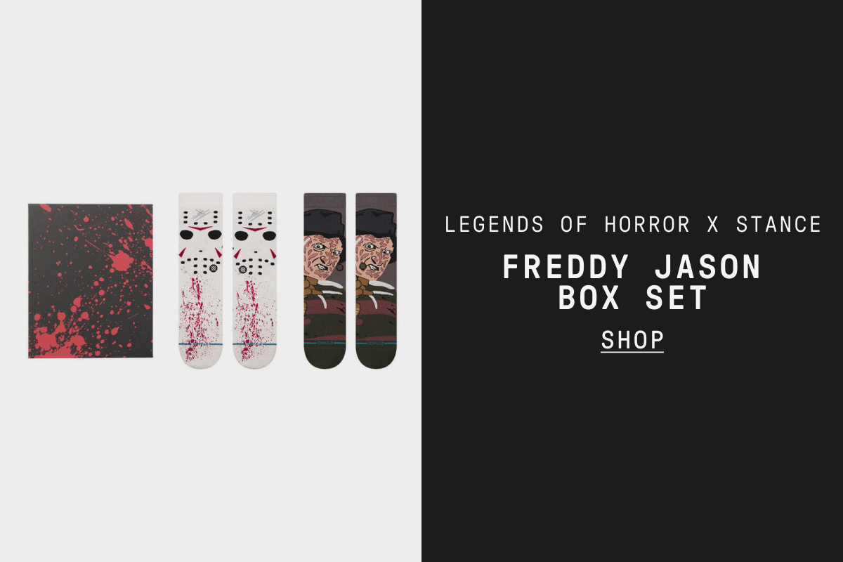 Legends of Horror X Stance Freddy Jason Crew Socks