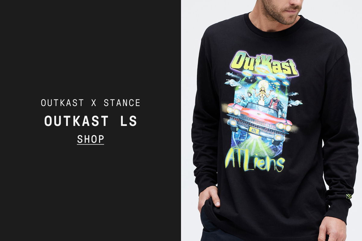 OUTKAST X STANCE LONG SLEEVE T-SHIRT