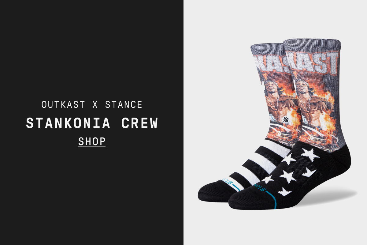 OUTKAST X STANCE STANKONIA CREW SOCKS