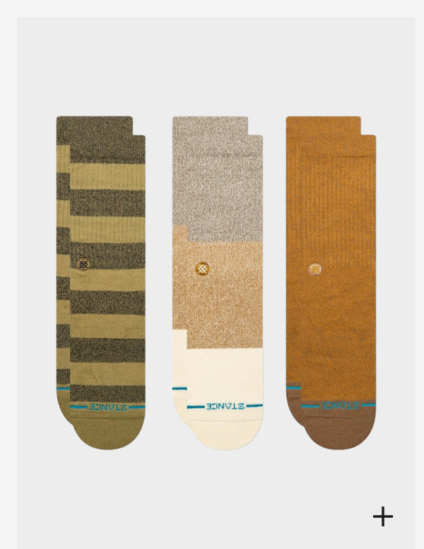 Butter Blend™ Crew Socks 3 Pack