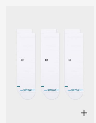 ICON CREW SOCKS 3 PACK