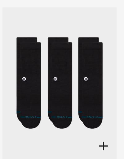 ICON CREW SOCKS 3 PACK