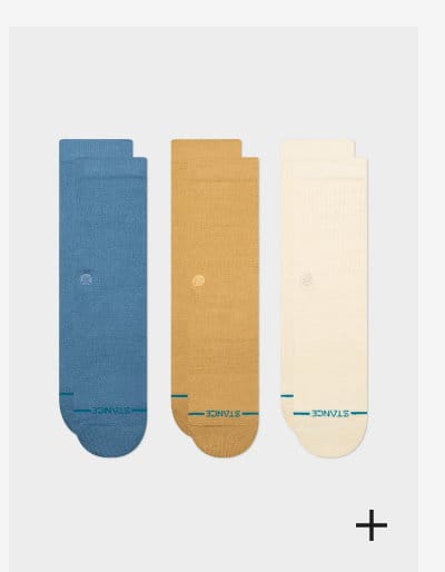 ICON CREW SOCKS 3 PACK