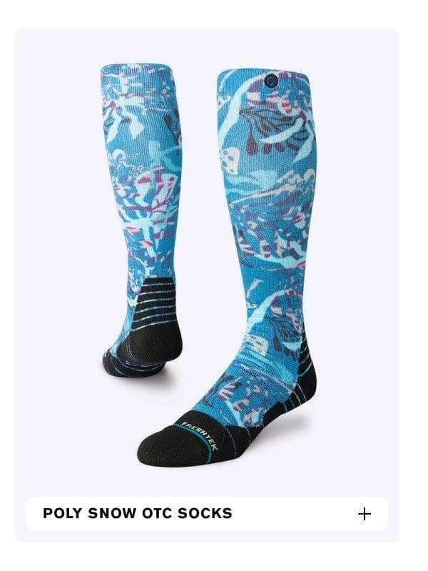 STANCE POLY SNOW OTC SOCKS