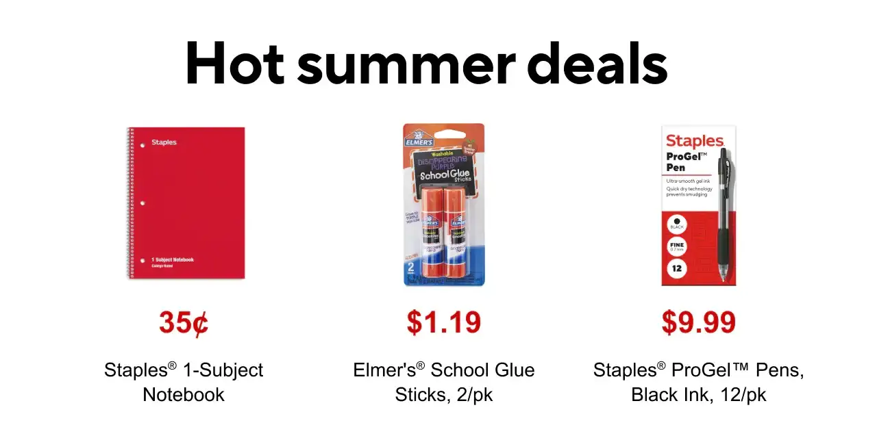 Sizzling Hot Summer Deals