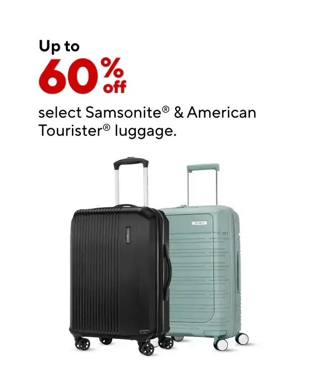 All set to Jet: Select Luggage Lines up to 60% off