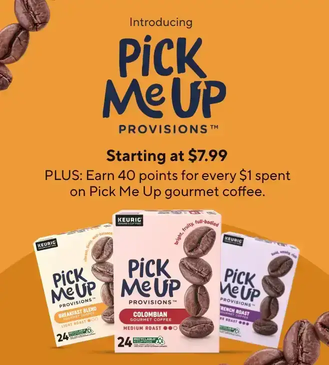 New Coffee Alert: Pick Me Up Provisions K-Cups