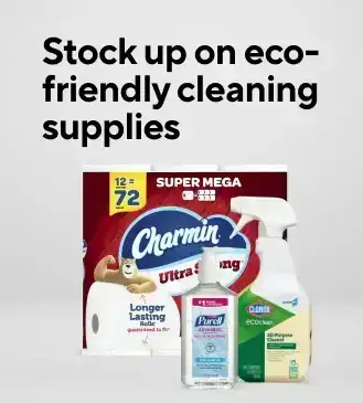 Stock Up on eco-Friendly Cleaning Supplies