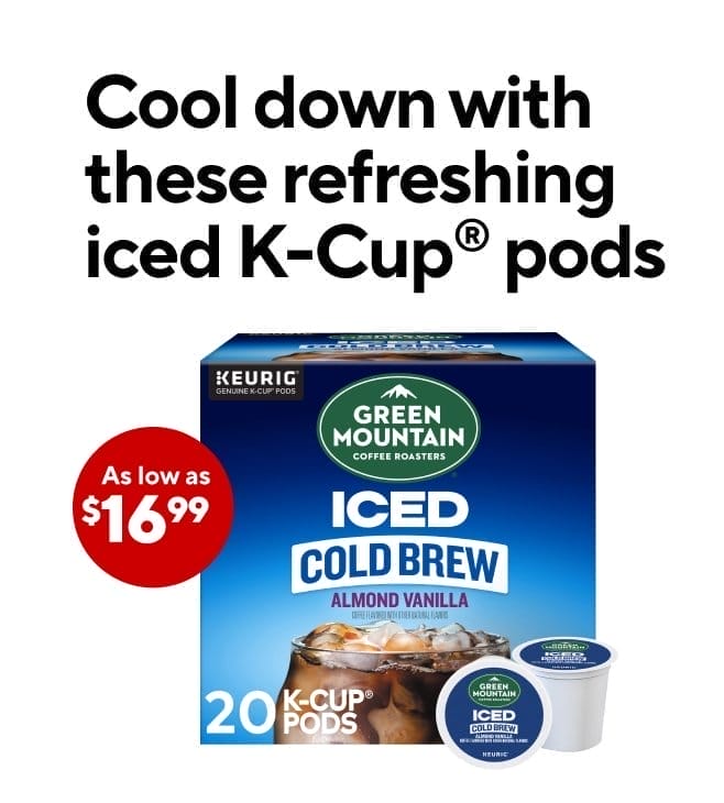 Cool down with these Refreshing Iced K-Cups!