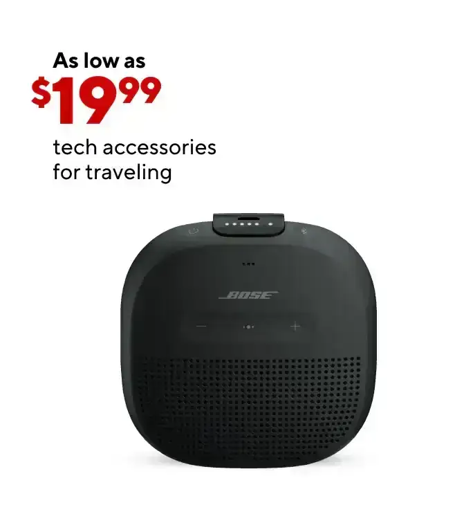 Low Prices on Traveling Tech Accessories