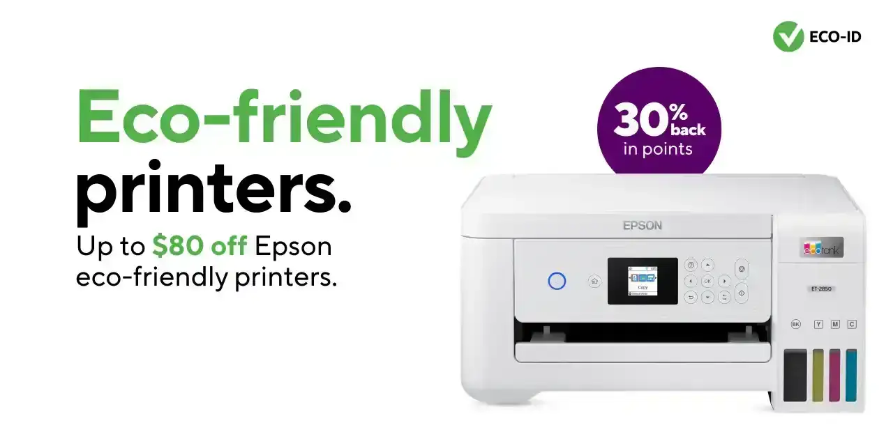 Upgrade to an eco-friendly printer