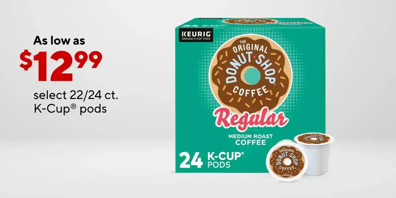 22CT/24CT K-Cups as low as \\$12.99