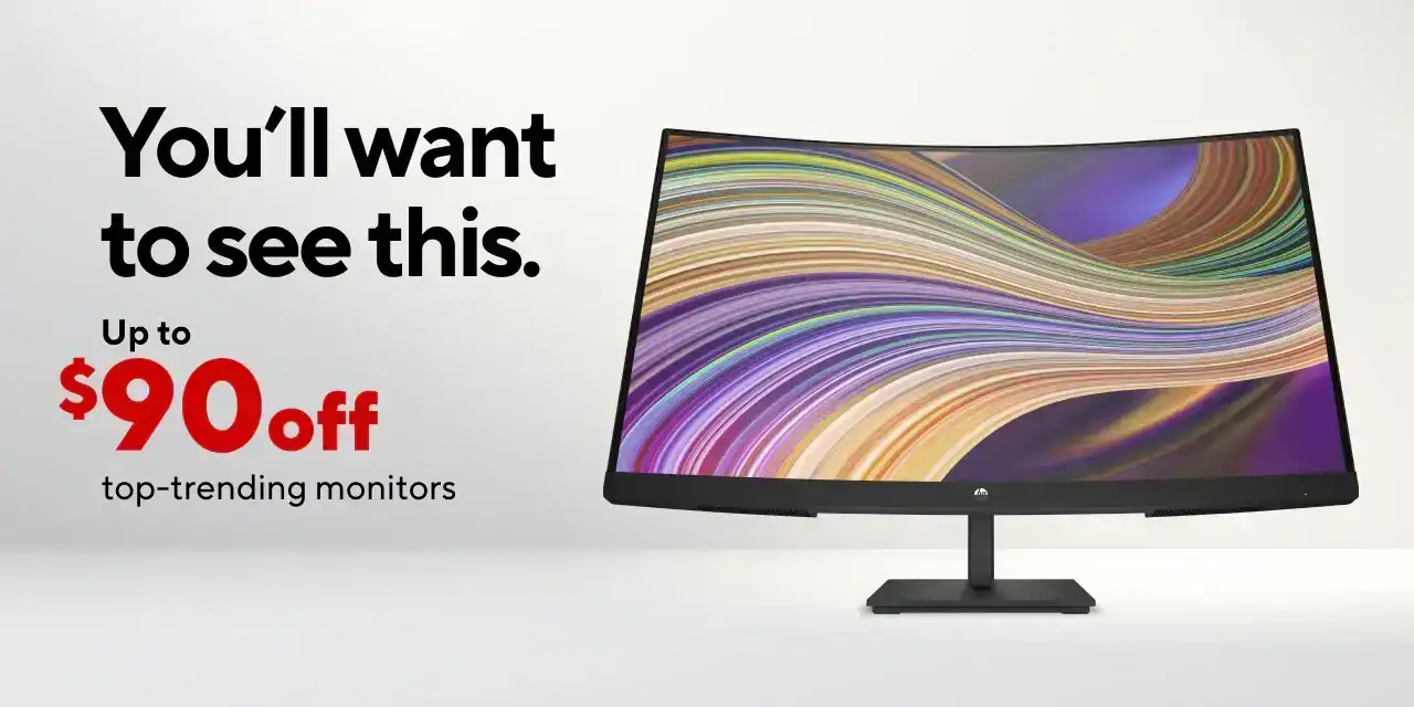 Top Trending Monitors, Up to \\$90 off