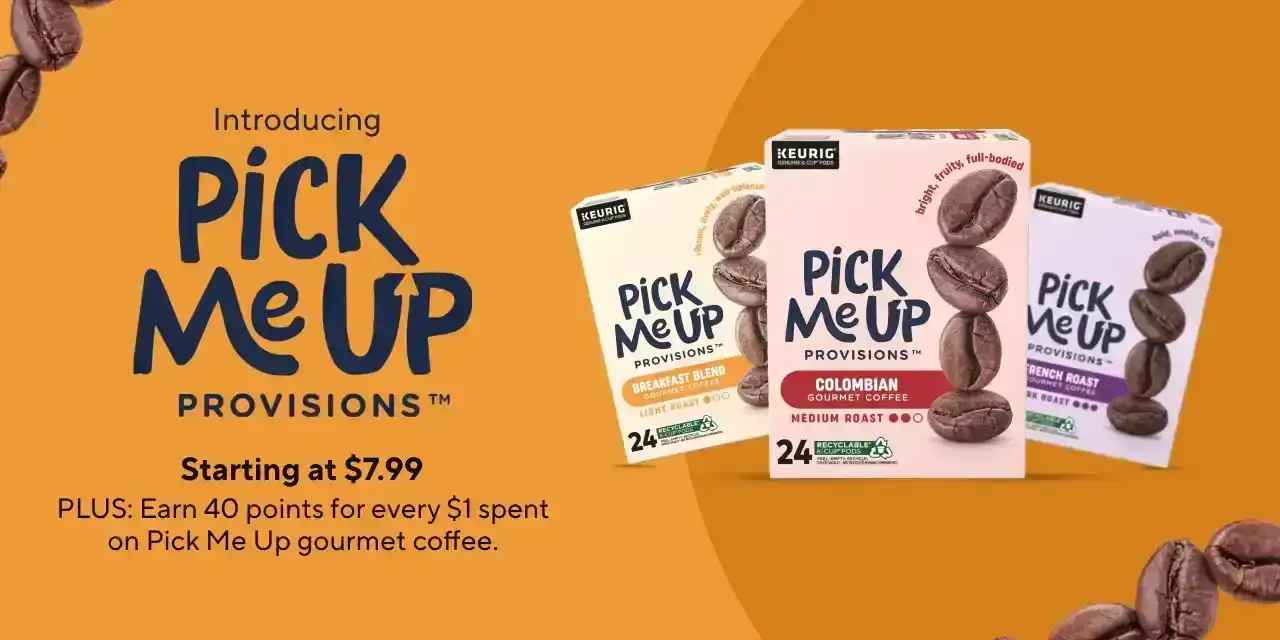 New Coffee Alert: Pick Me Up Provisions K-Cups