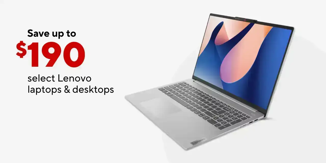 Save up to \\$190 on select HP laptops & desktops (Please use HP/Intel Logos)