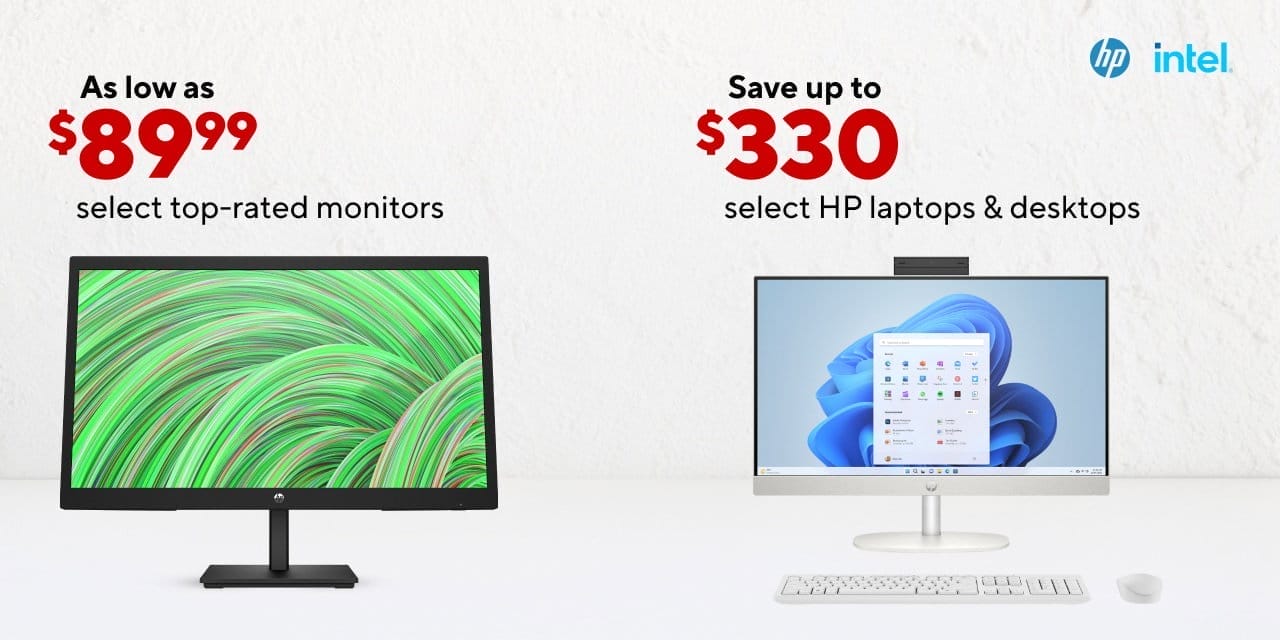 As low as \\$89.99 for Top Rated Monitors