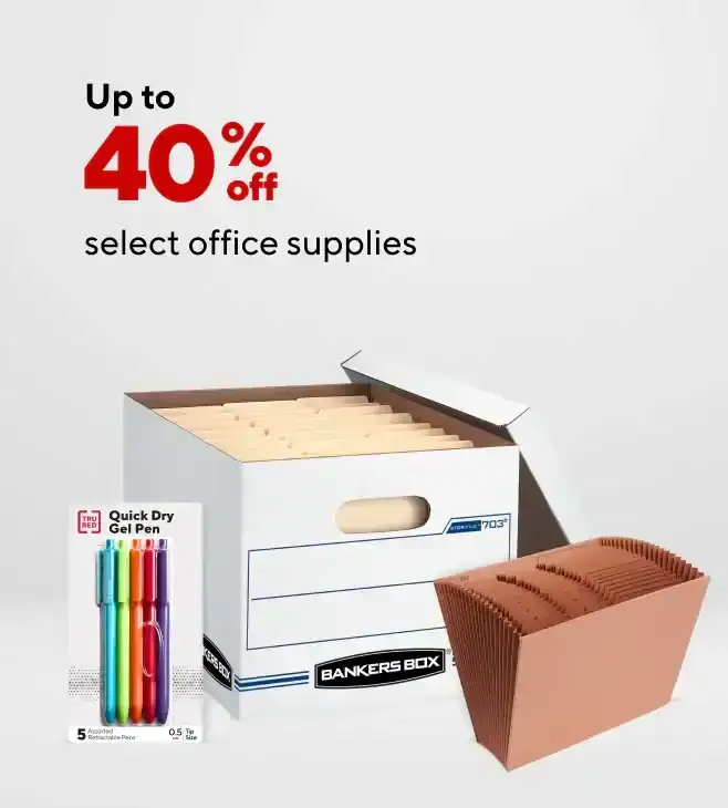 Get Back into Business with up to 40% off Office Supplies