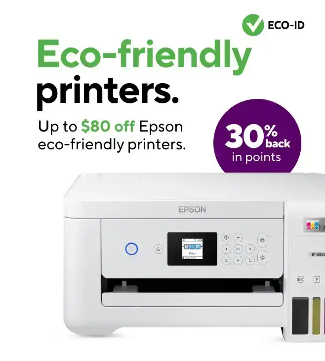 Upgrade to an eco-friendly printer