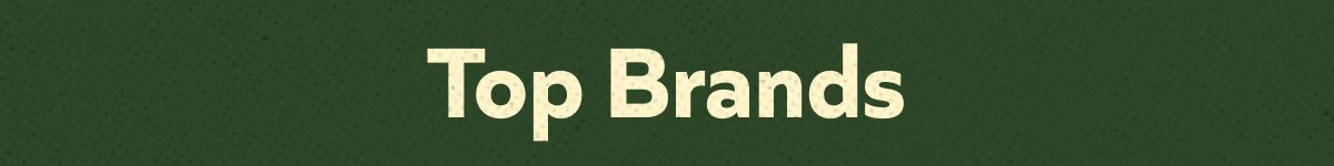 Top Brands Banner