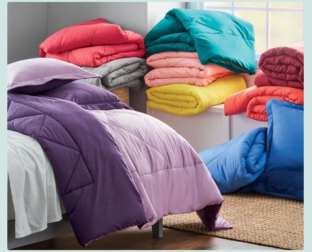 All-Seasons Reversible Comforter Set