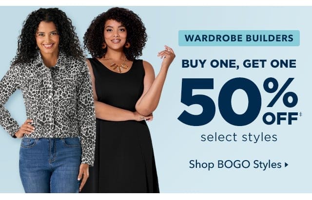 Buy One, Get One 50% Off Select Wardrobe Builders