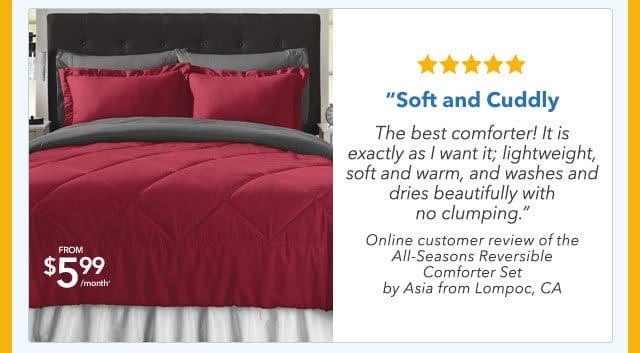 All-Seasons Reversible Comforter Set