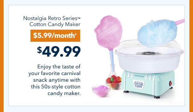 Nostalgia Retro Series™ Cotton Candy Maker