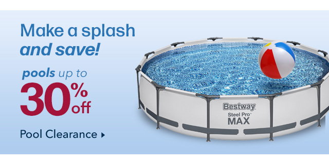 Shop Deals on Pools