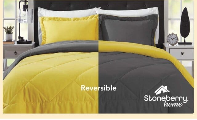 Stoneberry Home™ All-Seasons Reversible Comforter Set