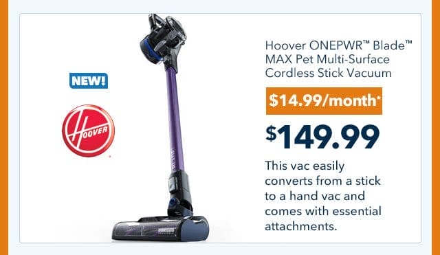 Hoover ONEPWR™ Blade™ MAX Pet Multi-Surface Cordless Stick Vacuum