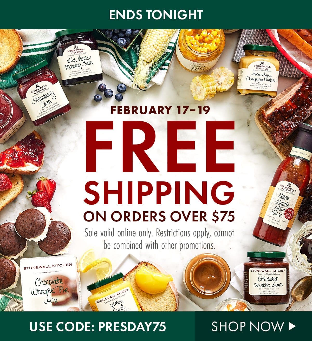 Free shipping on orders over \\$75 - Shop Now