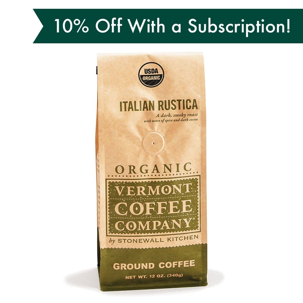 Stonewall Kitchen Organic Italian Rustica Ground Coffee