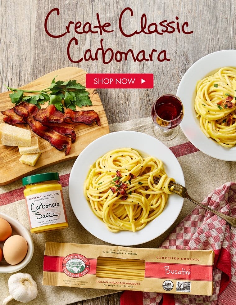 Create Classic Carbonara - Shop Now