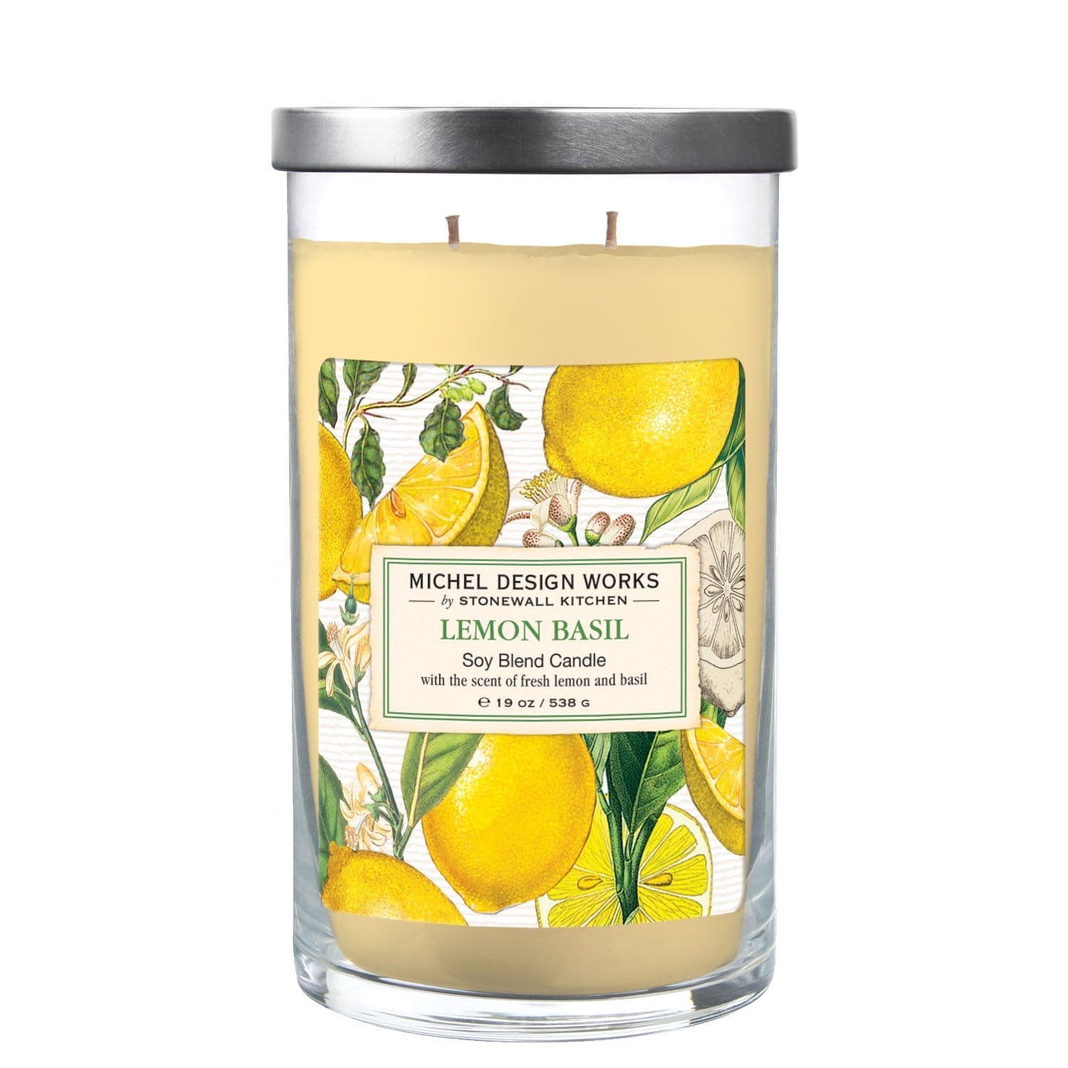 Michel Design Works Lemon Basil Large Tumbler Candle