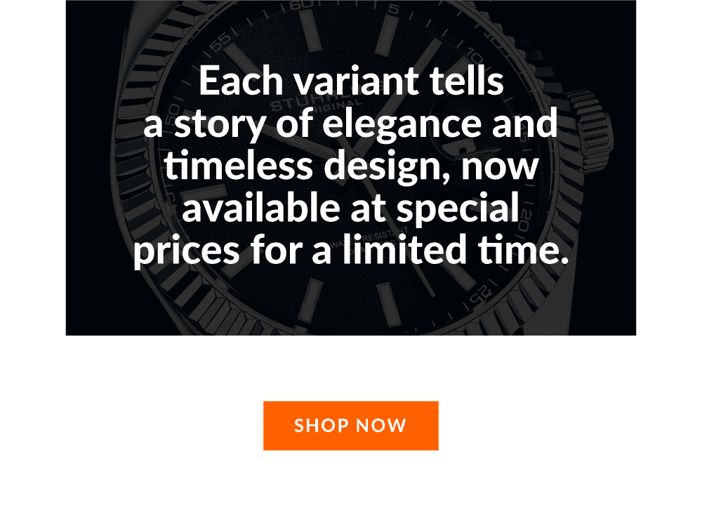 Each variant tells a story of elegance and timeless design, now available at special prices for a limited time