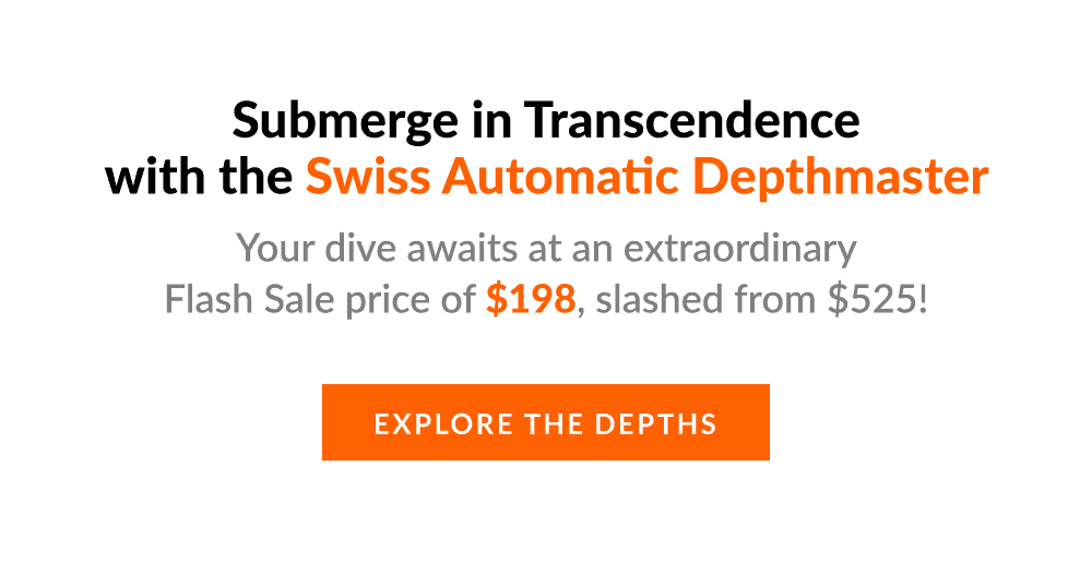 Submerge in Transcendence with the Swiss Automatic Depthmaster