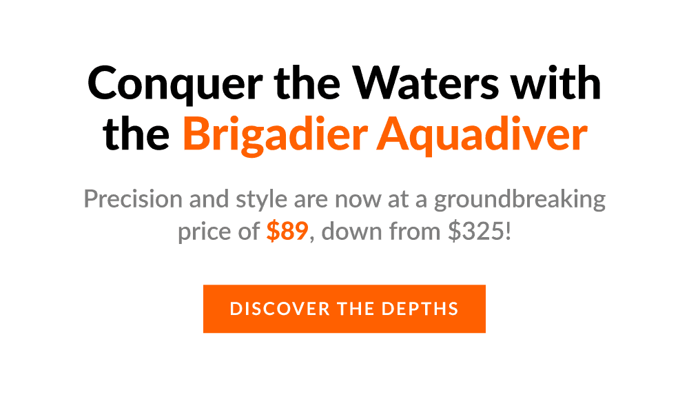 Conquer the Waters with the Brigadier Aquadiver