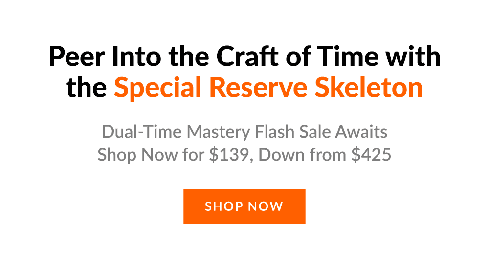 Peer Into the Craft of Time with the Special Reserve Skeleton