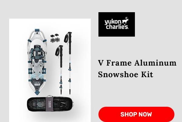 Yukon Charlie's V Frame Aluminum Snowshoe Kit