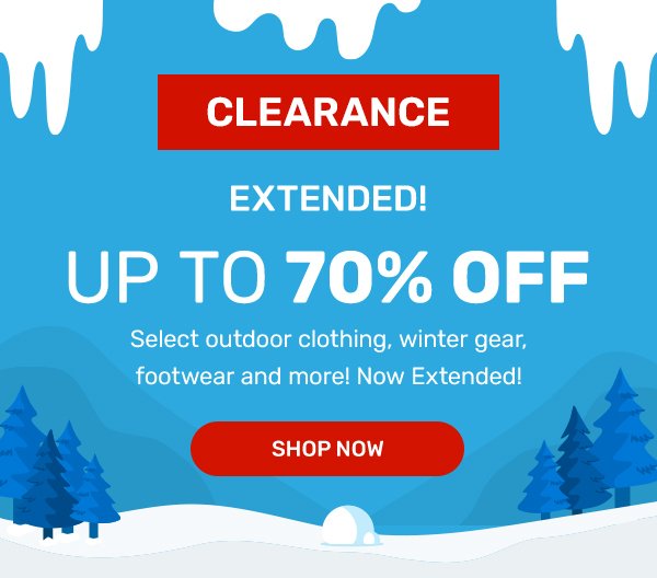 Clearance | Extended | SHOP NOW