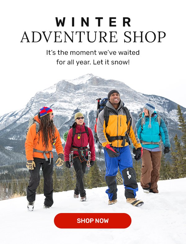 Winter Adventure Shop | SHOP NOW