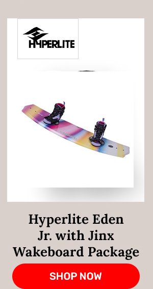 Hyperlite Eden Jr. with Jinx Wakeboard Package