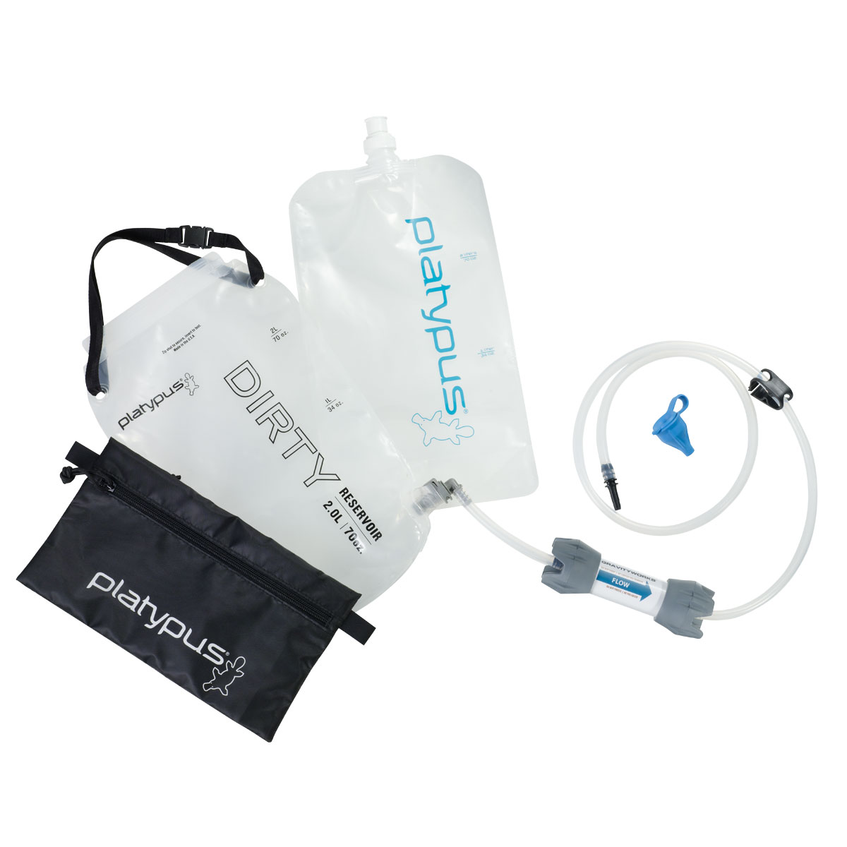 Platypus GravityWorks 2.0L Water Filter- Reservoir Kit