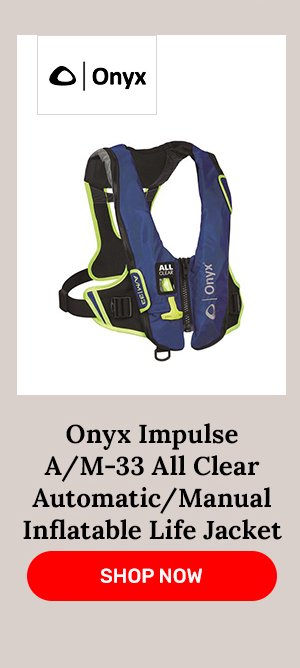 Onyx Impulse A/M-33 All Clear Automatic/Manual Inflatable Life Jacket
