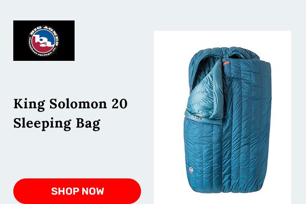 Big Agnes King Solomon 20 Sleeping Bag