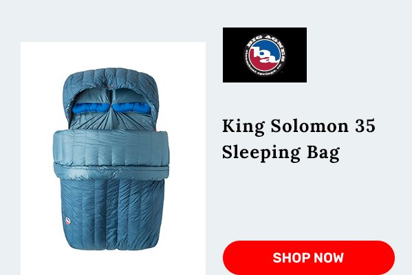 Big Agnes King Solomon 35 Sleeping Bag