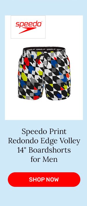 Speedo Print Redondo Edge Volley 14 Boardshorts for Men
