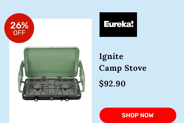 Eureka Ignite Camp Stove - SHOP NOW