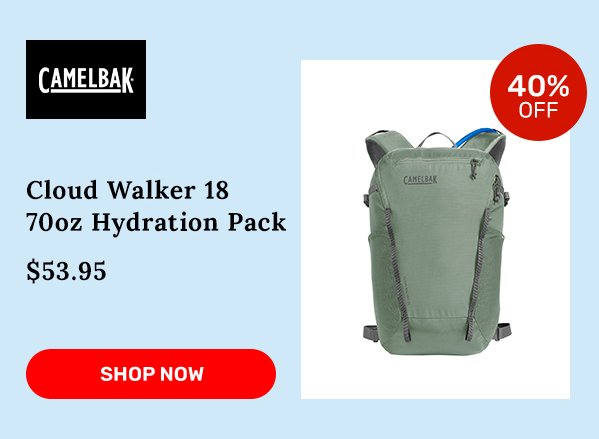 Camelbak Cloud Walker 18 70oz Hydration Pack - SHOP NOW