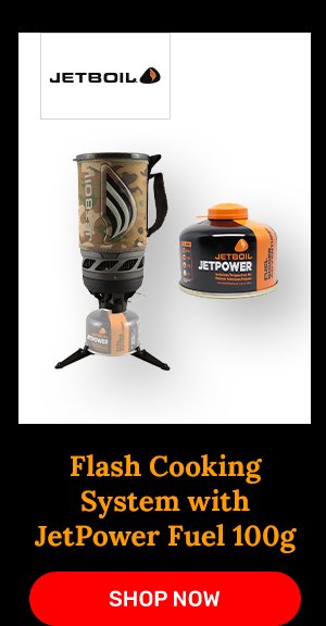 Jetboil Flash Cooking System with JetPower Fuel 100g